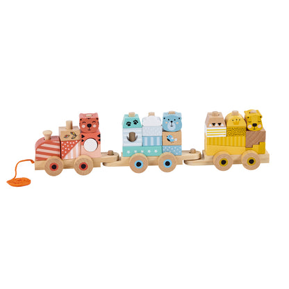 Wooden Train Blocks