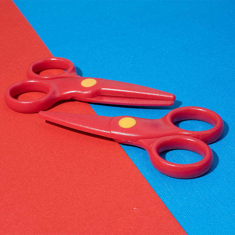 Kid's Safety Scissors - Red