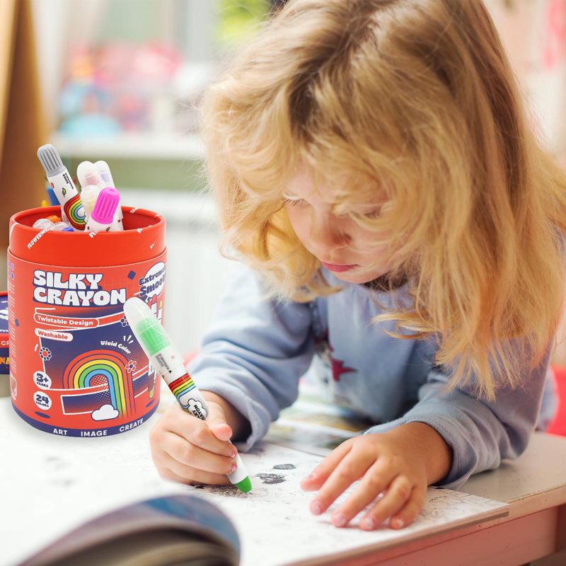 Silky Crayons Pack of 24