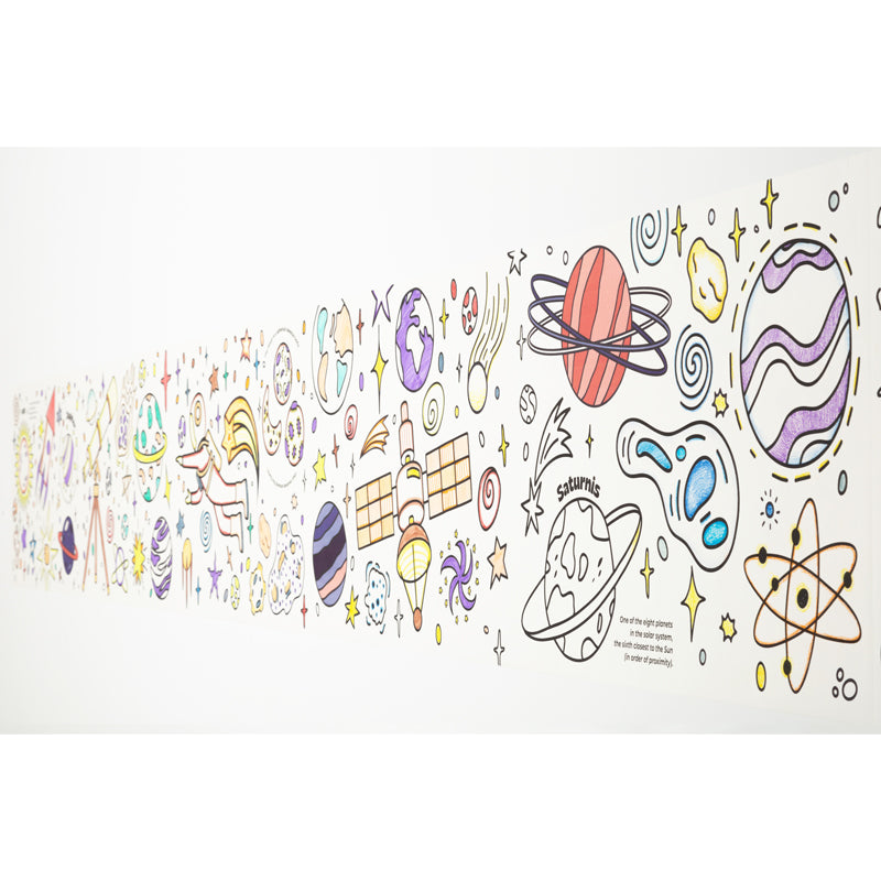 Childrens Drawing Rolling Paper - Space