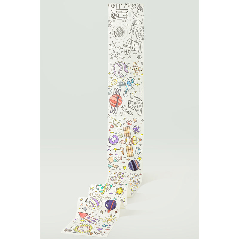 Childrens Drawing Rolling Paper - Space