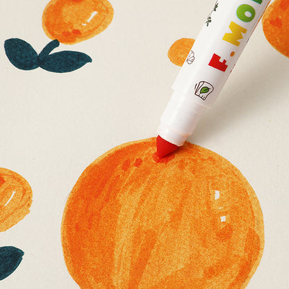 Taper Head Washable Markers Pack of 12