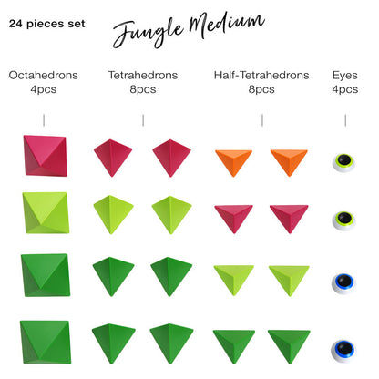 Jungle-Medium 24 Pcs
