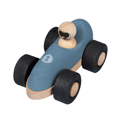 E-Cork Racer Blue Push Car
