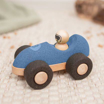 E-Cork Racer Blue Push Car